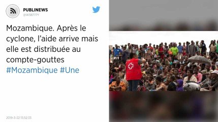 Mozambique. Après le cyclone, l’aide arrive mais elle est distribuée au compte-gouttes