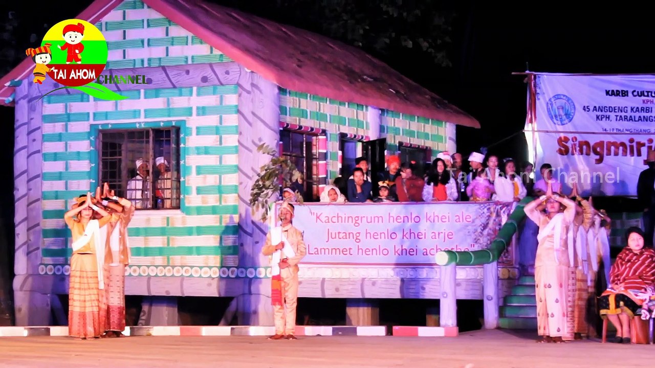 TAI AHOM LAI LUNG KHAM DANCE AT 45TH KARBI YOUTH FESTIVAL  2019