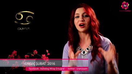 2016 Şubat Ayı Yengeç Burcu
