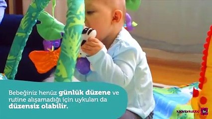 Kararsız bebekler için uyku rutini yaratma