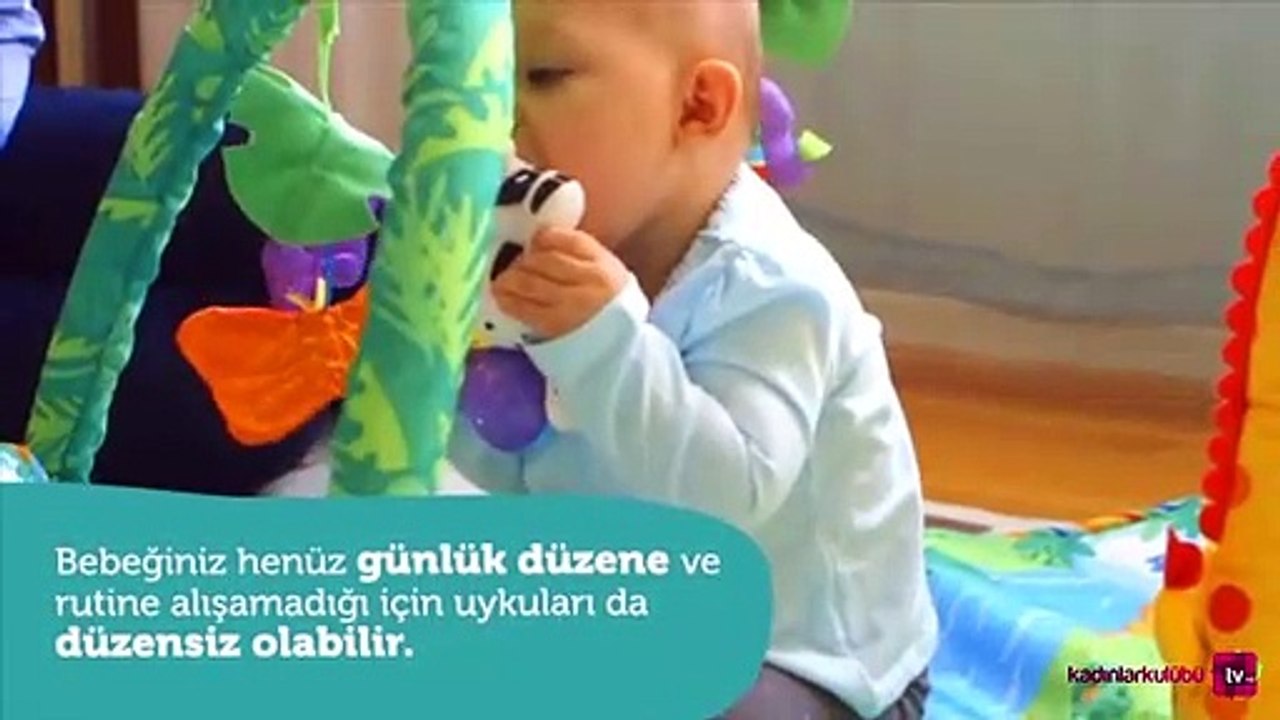 Kararsız bebekler için uyku rutini yaratma