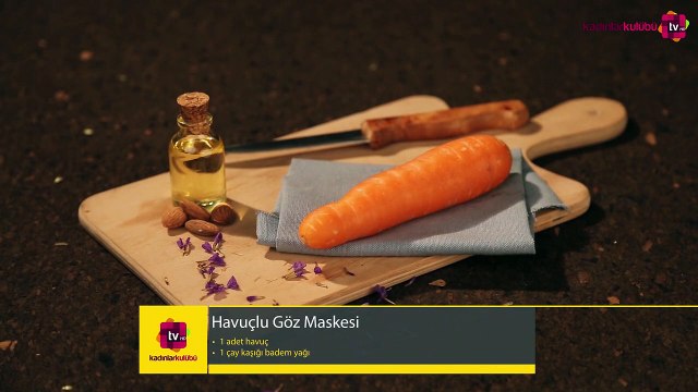 Havuçlu Göz Maskesi Tarifi