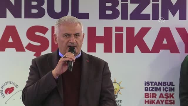 Yıldırım, Kartal'da Seçmen Buluşması Programına Katıldı (3)