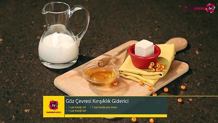 Göz Çevresi Kırışıklığı Giderici Tarif