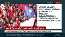 Erdoğan ezan sırasında sustu, halk tezahürata devam edince canlı yayın sesi kesildi