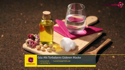 Göz Altı Torbaları İçin Maske Tarifi