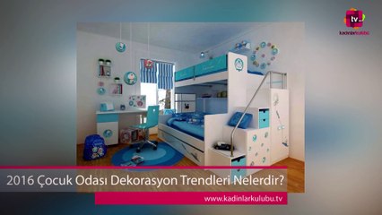 2016 Çocuk Odası Dekorasyon Trendleri Nelerdir?