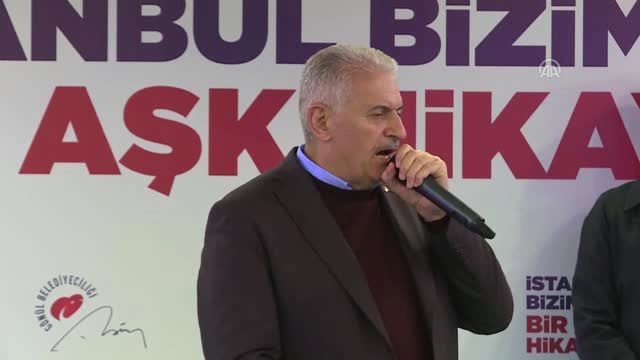 Yıldırım, Kartal'da Seçmen Buluşması Programına Katıldı (2)