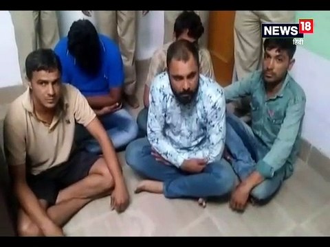 पेट्रोल पंप पर डाका डालने की साजिश रच रहे 5 बदमाश हथियारों के साथ गिरफ्तार