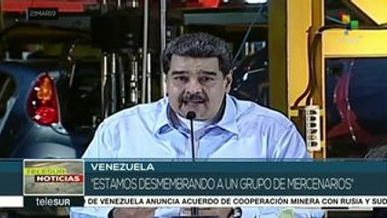 Venezuela: desmantelan grupo que planeaba ataques violentos