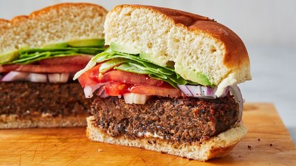 The Perfect Black Bean Burgers For Meatless Mondays