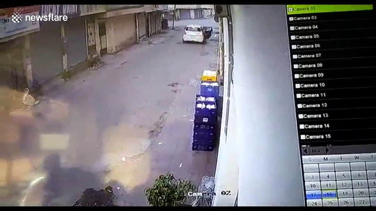 Got milk? Thieves do drive-by robbery of milk cart in India