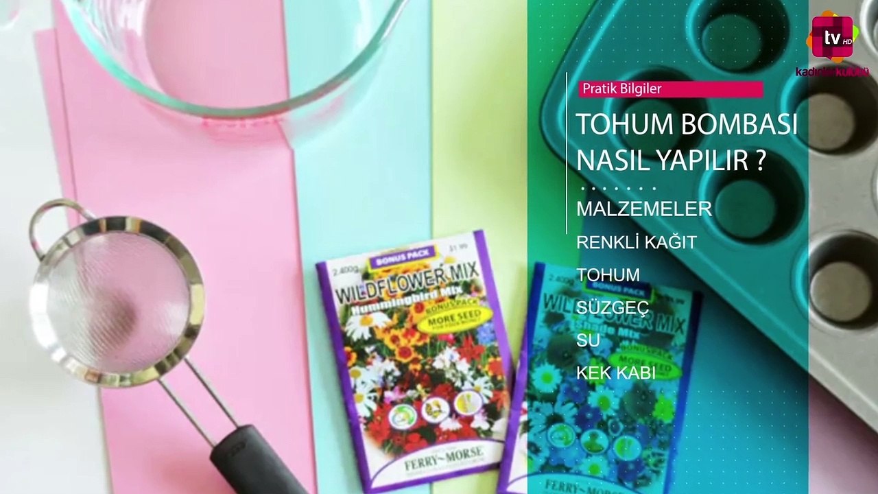Tohum Bombası Nasıl Yapılır?