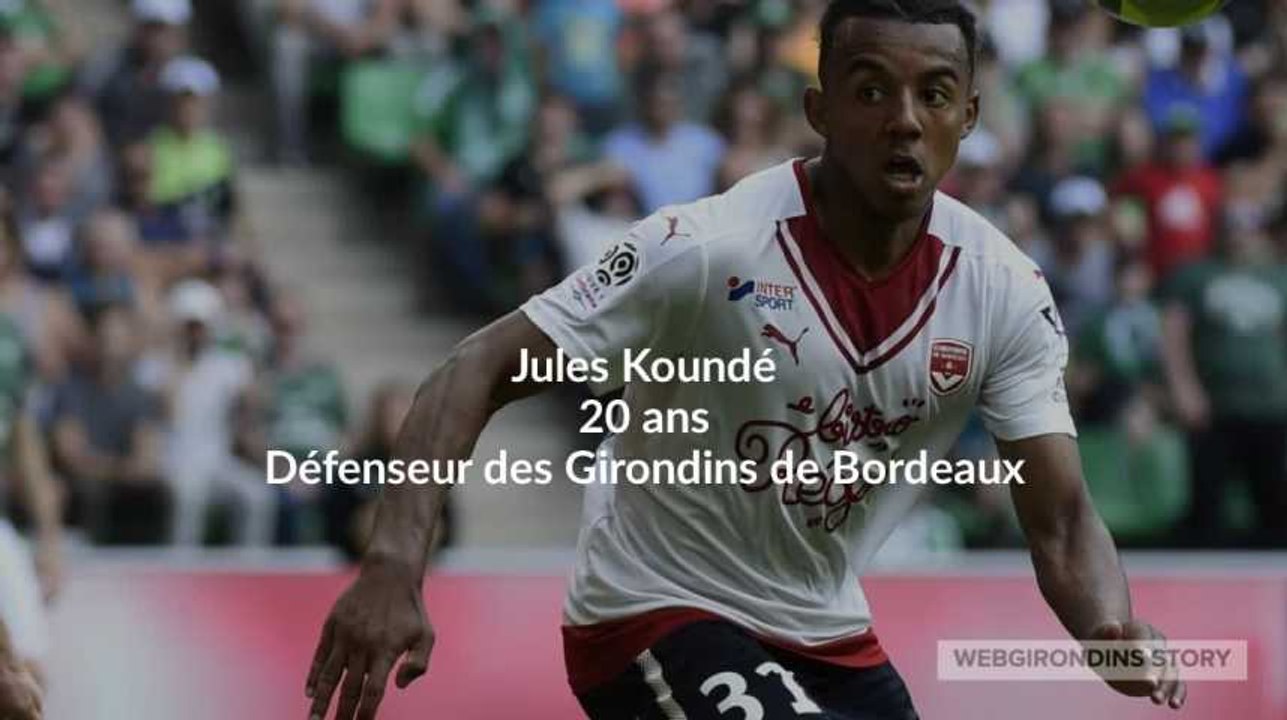 Jules Koundé , la story aux Girondins