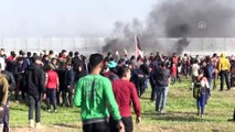 İsrail askerleri Gazze sınırında 30 Filistinliyi yaraladı - GAZZE