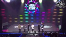[ENG] 160930 K-POP World Festival in Changwon - BTS J-Hope and Jin ment