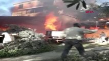 Bursa İznik'te İki Katlı Binada Çıkan Yangın Korkuttu