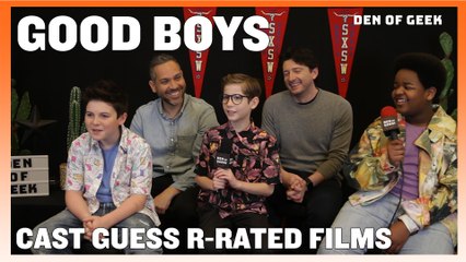 Good Boys: The Cast Discusses R-Rated Films