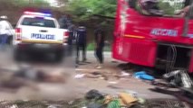 Dha Dış - Gana'da İki Otobüs Çarpıştı 50 Ölü - Görüntülerle