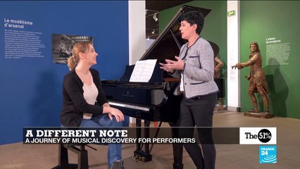 A different note: "Music is music, it's not men and women, we should play together!"