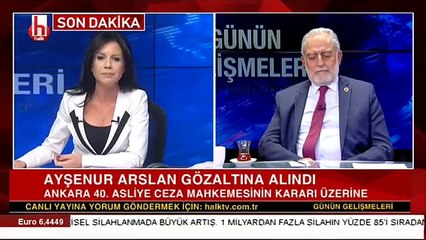 Ayşenur Arslan'ın gözaltına alınmasına Halk TV Genel Yayın Yönetmeni'nden tepki