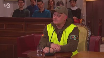 'Sketch' del programa 'Polònia' sobre la declaración de los guardias civiles en el juicio sobre el 'procés'.