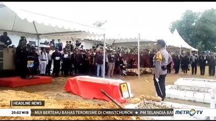 Anggota Brimob Korban KKB Dimakamkan