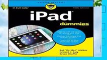 Full E-book  iPad For Dummies (For Dummies (Computer/Tech)) Complete