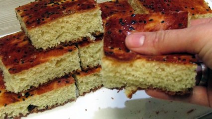 خبز الدار بالسميد في 10 دقائق بدون تعب بدون عجن