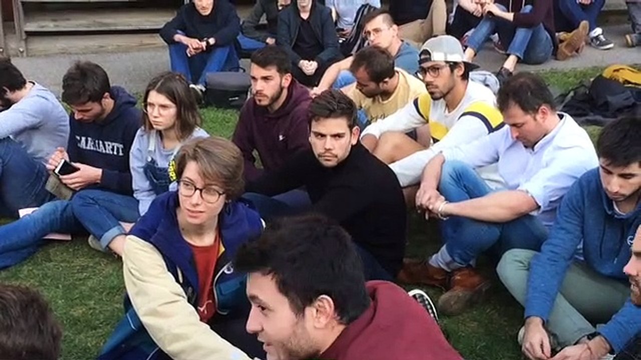 Les élèves de l'Enstib interpellent la secrétaire d'Etat à l'écologie