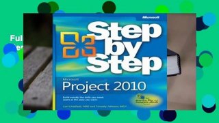 Full version  Microsoft Project 2010 Step by Step  Review