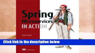 Spring Microservices in Action  For Kindle