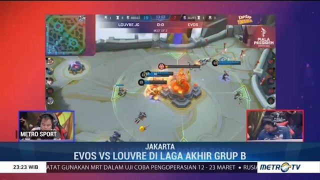 Louvre Lolos ke Grand Final Piala Presiden Esports 2019