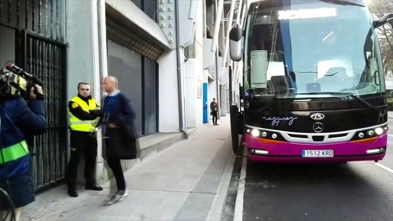 Deportivo de la Coruña - Almería: Llegada Almería