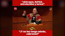 Senadora de Morena llama ratas a opositores