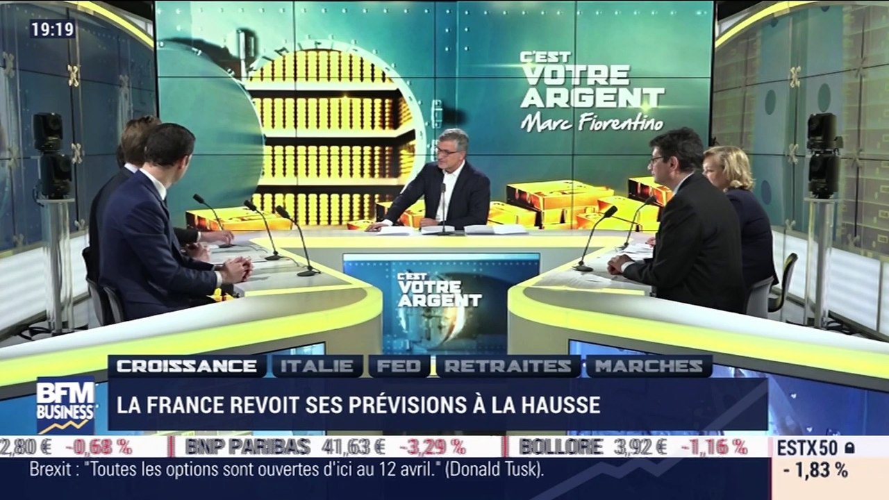 La semaine de Marc (1/2): La France revoit ses prévisions de croissance à la hausse - 22/03