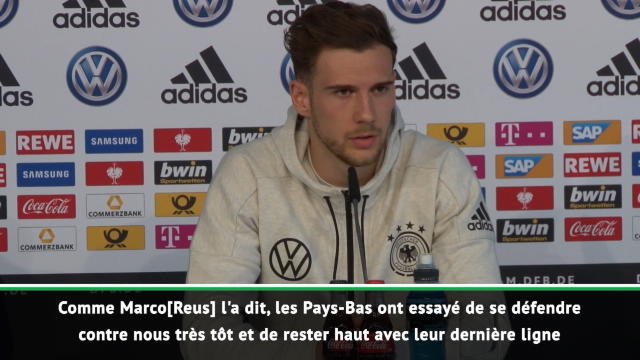 Allemagne - Goretzka : Nous aurons nos chances de marquer
