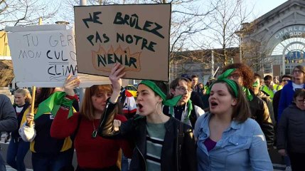 Charleroi: 200 personnes ont marché pour le climat