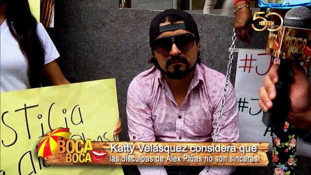 Katty Velásquez no acepta las disculpas de Alex Plúas