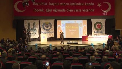 Hak-İş Başkanı Arslan, "Toplu İş Sözleşmesi İmza Töreni"Ne Katıldı