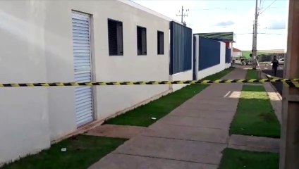 Abelhas: Área externa da USF Riviera é isolada pelo Corpo de Bombeiros