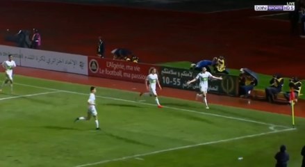 Algérie-Gambie : But de Mehdi Abeid (1-0)