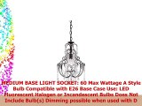 Minka Lavery Crystal Chandelier Lighting 3123489 Mini Candle 1 Light 60 Watts Bronze