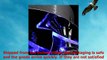 TomDa Modern Ceiling Light Fixture Chandeliers Led Crystal Flush Mount 3 Lights
