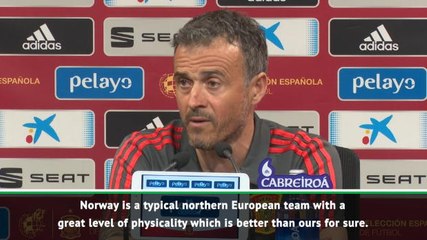 Spain boss Luis Enrique wary of Norwegian star Josh King