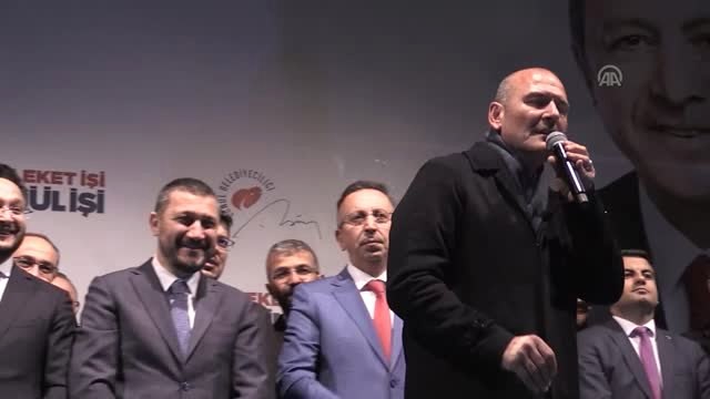 Soylu: Güçlü Türkiye ile Coğrafyaya Barış ve Huzur Getireceğiz