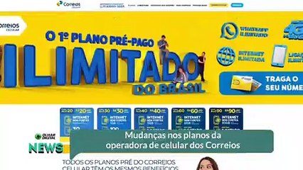 Mudanças nos planos da operadora de celular dos Correios