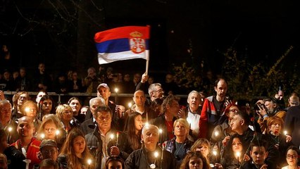 Anti-government protests in Serbia enter third month
