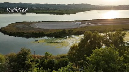 Airport of Corfu overlooking the cannon 2