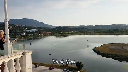 Airport of Corfu overlooking the cannon 1